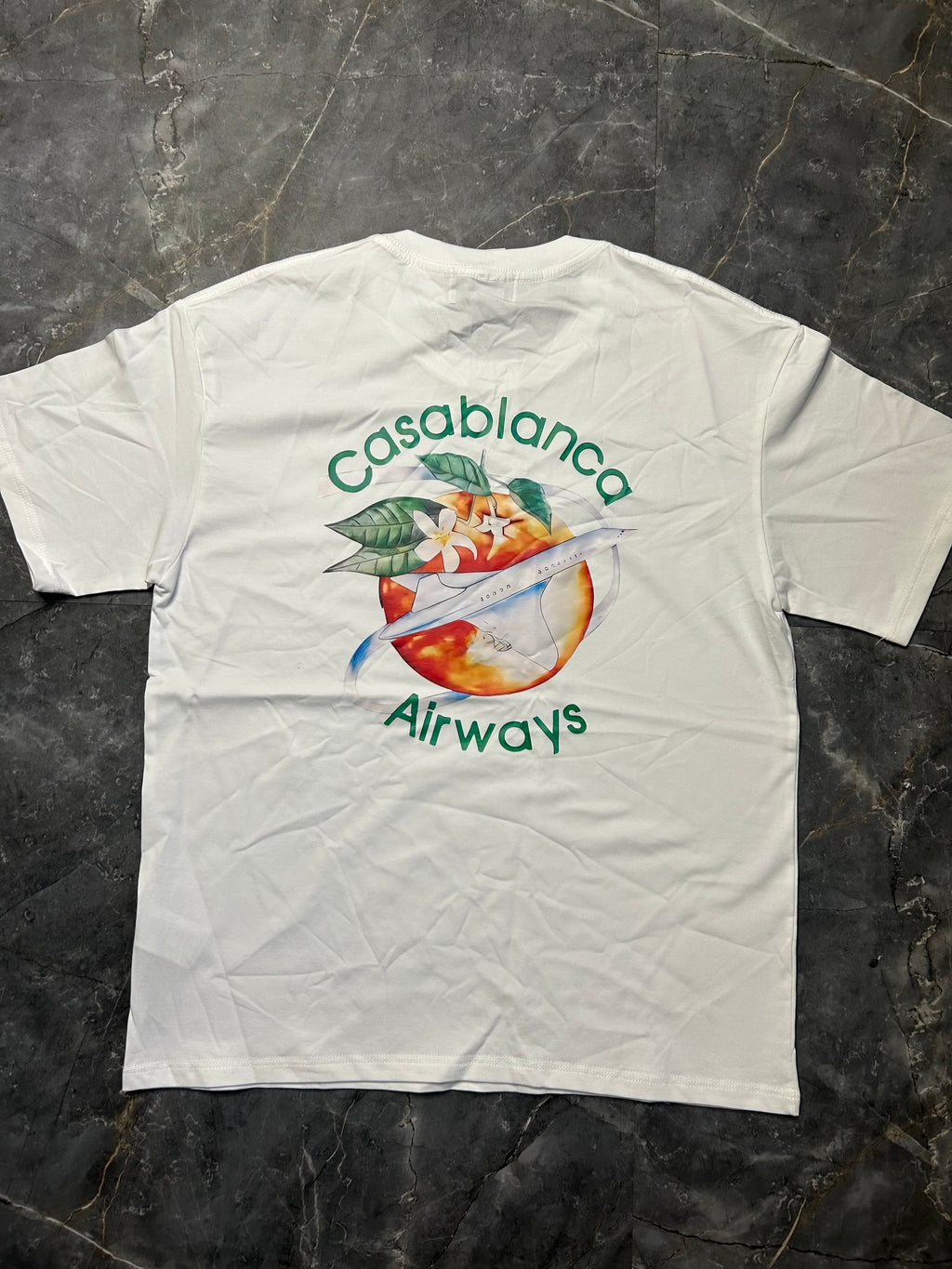 Casablanca white t-shirt