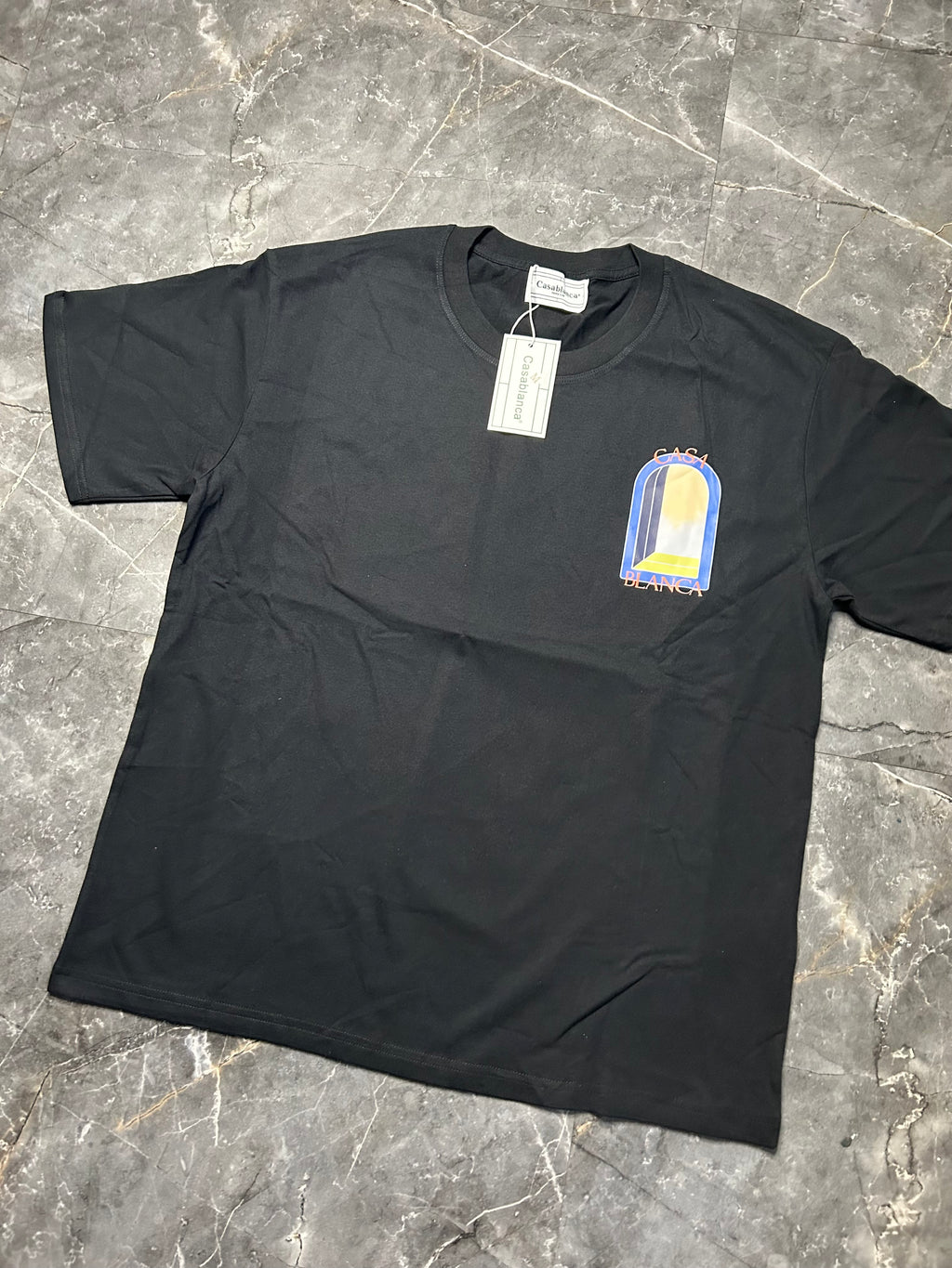 Casablanca black t-shirt