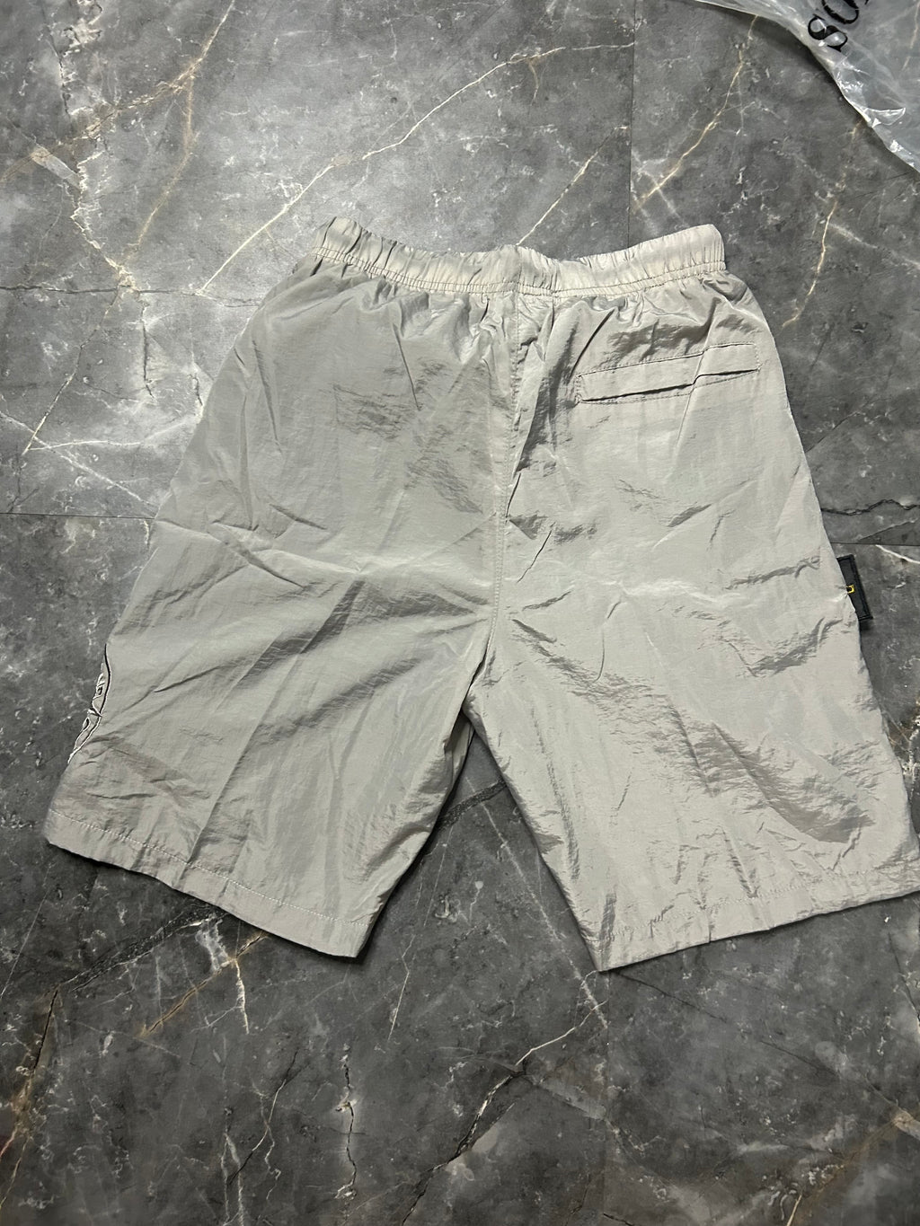 Stone island grey cargo shorts