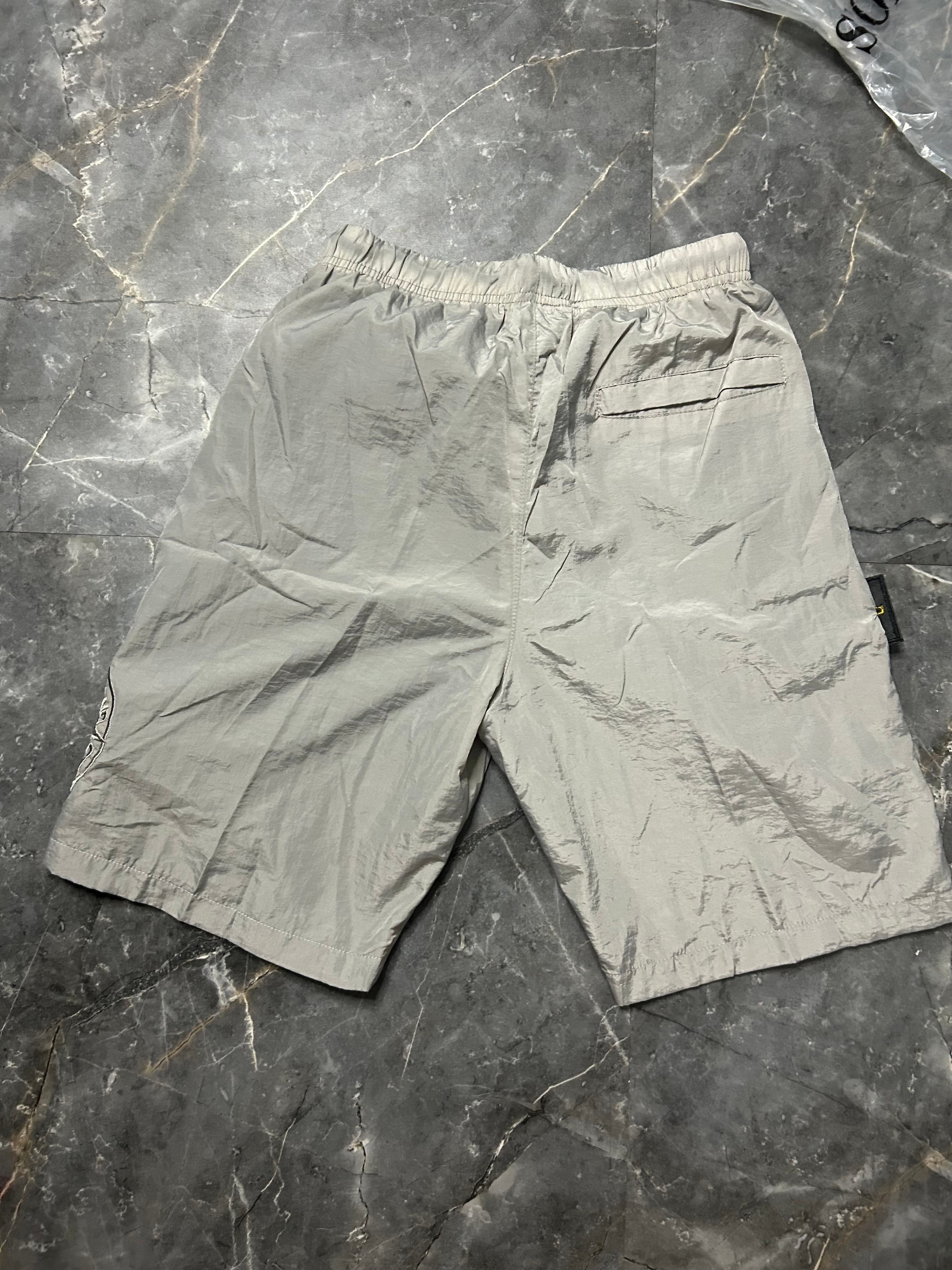 Stone island grey cargo shorts