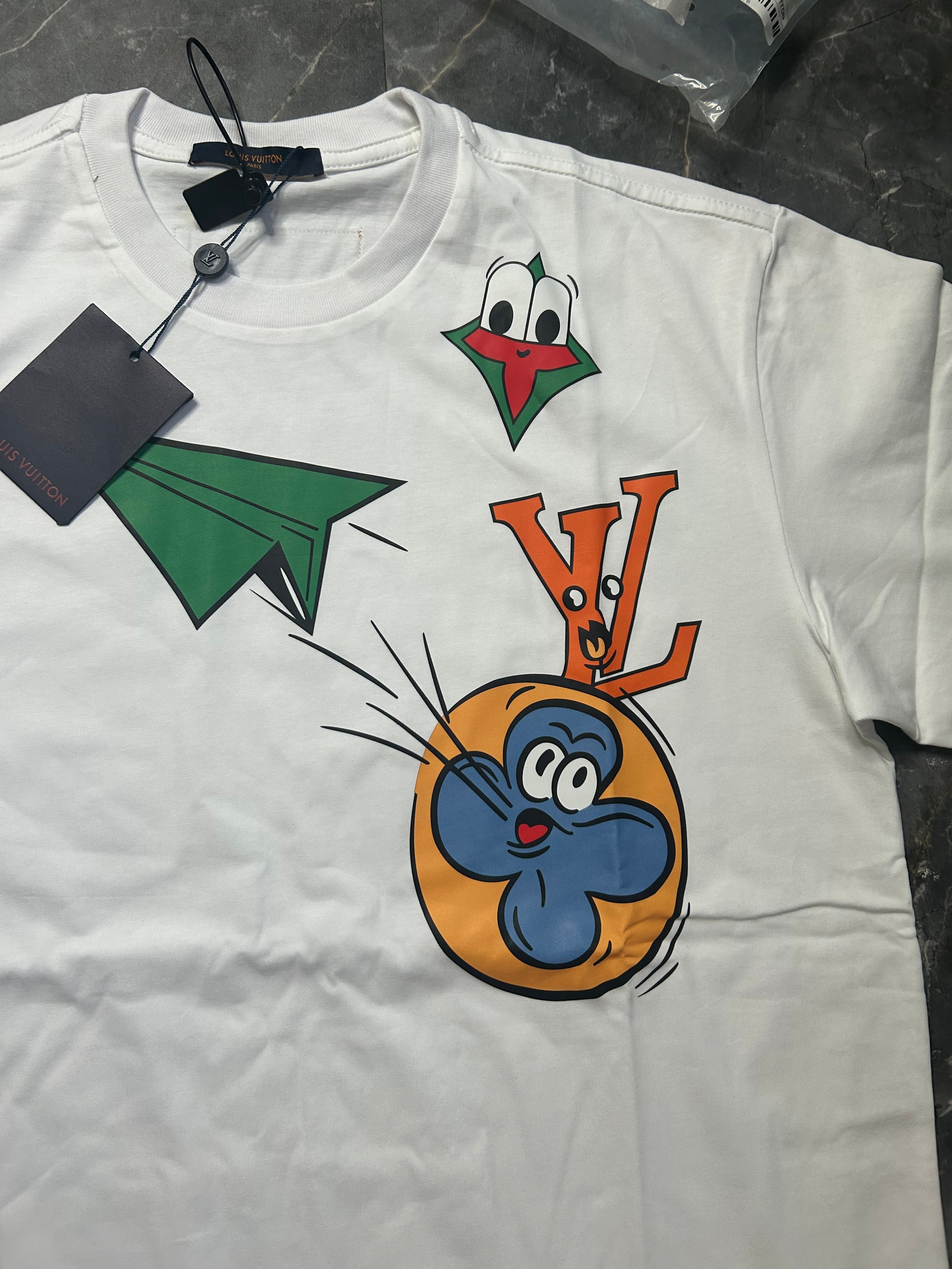 Louis V t-shirt white