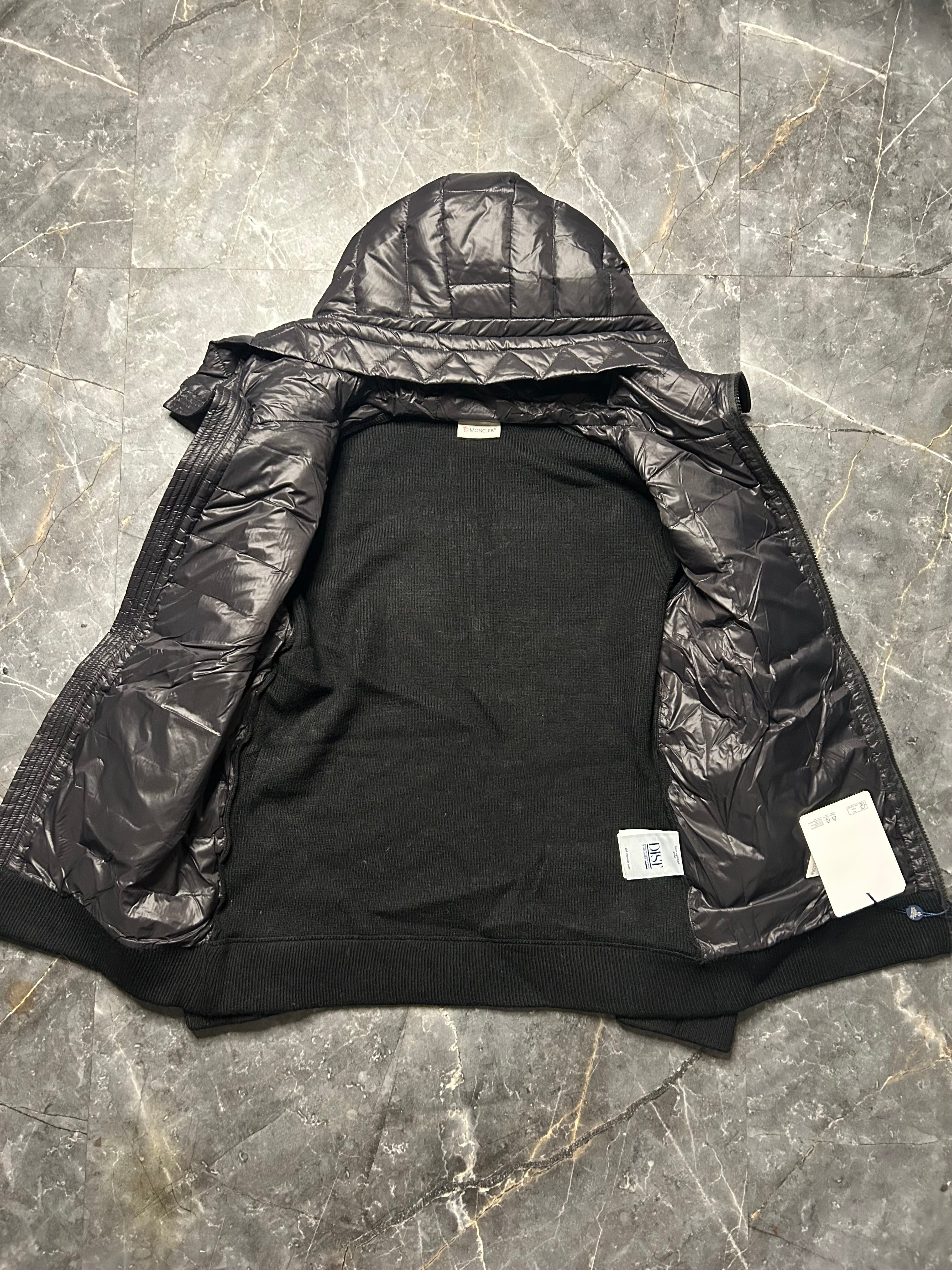 Moncler black cardigan