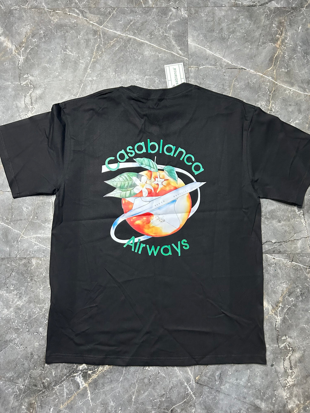 Casablanca black t-shirt