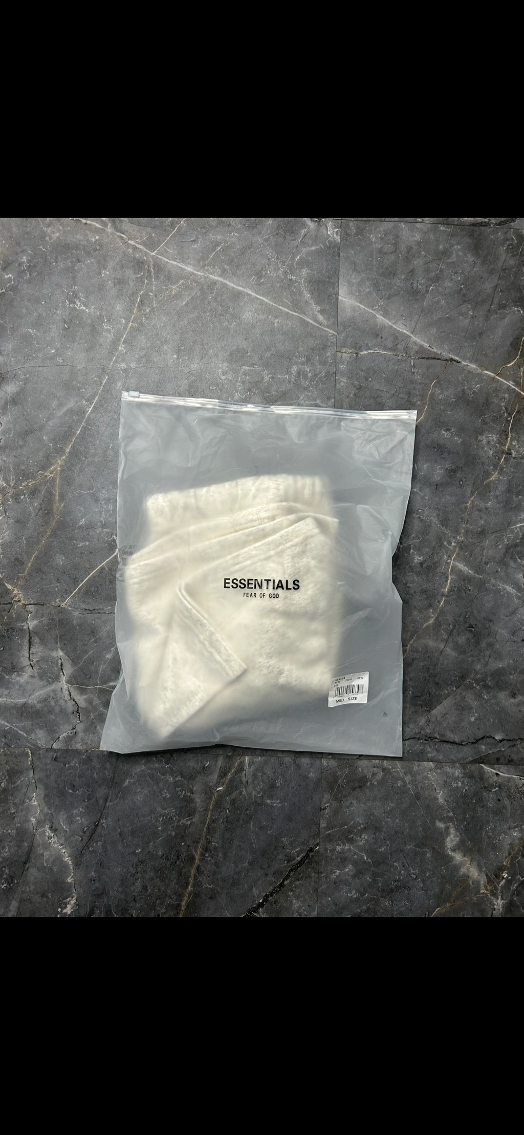 Essentials light oatmeal shorts