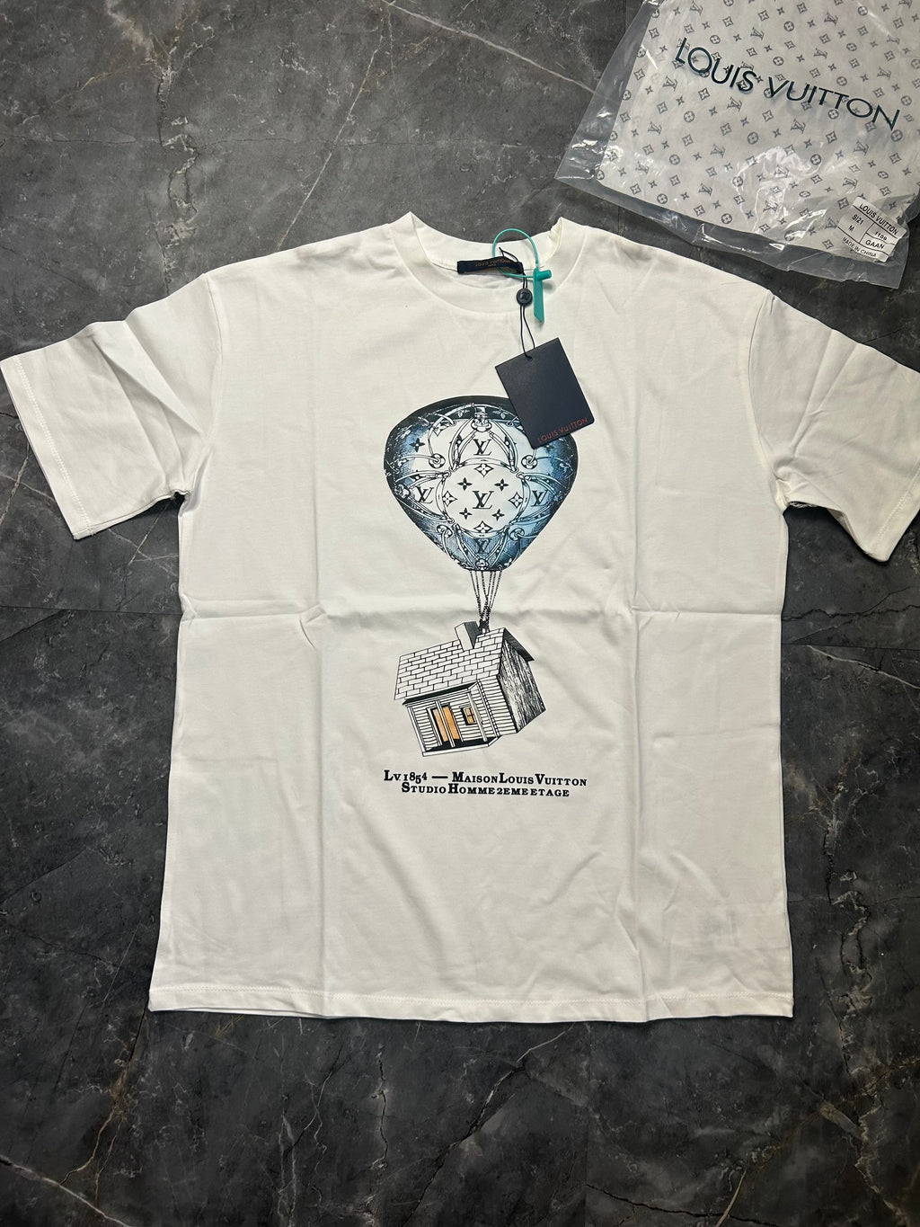 Louis V t-shirt white
