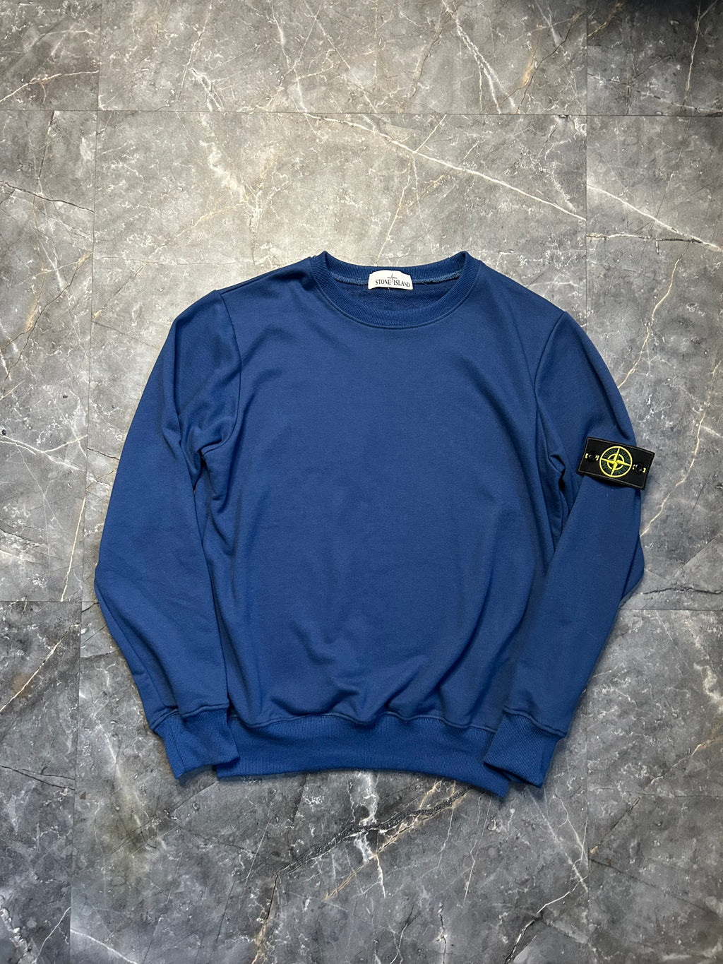 Stone island navy crewneck