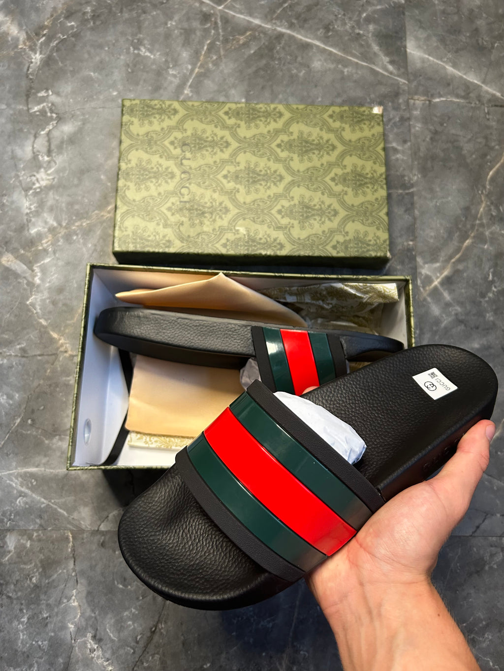 Gucci sliders