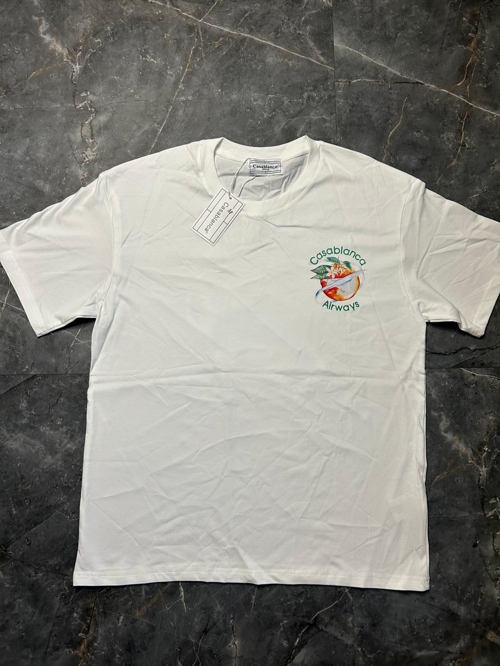 Casablanca white t-shirt