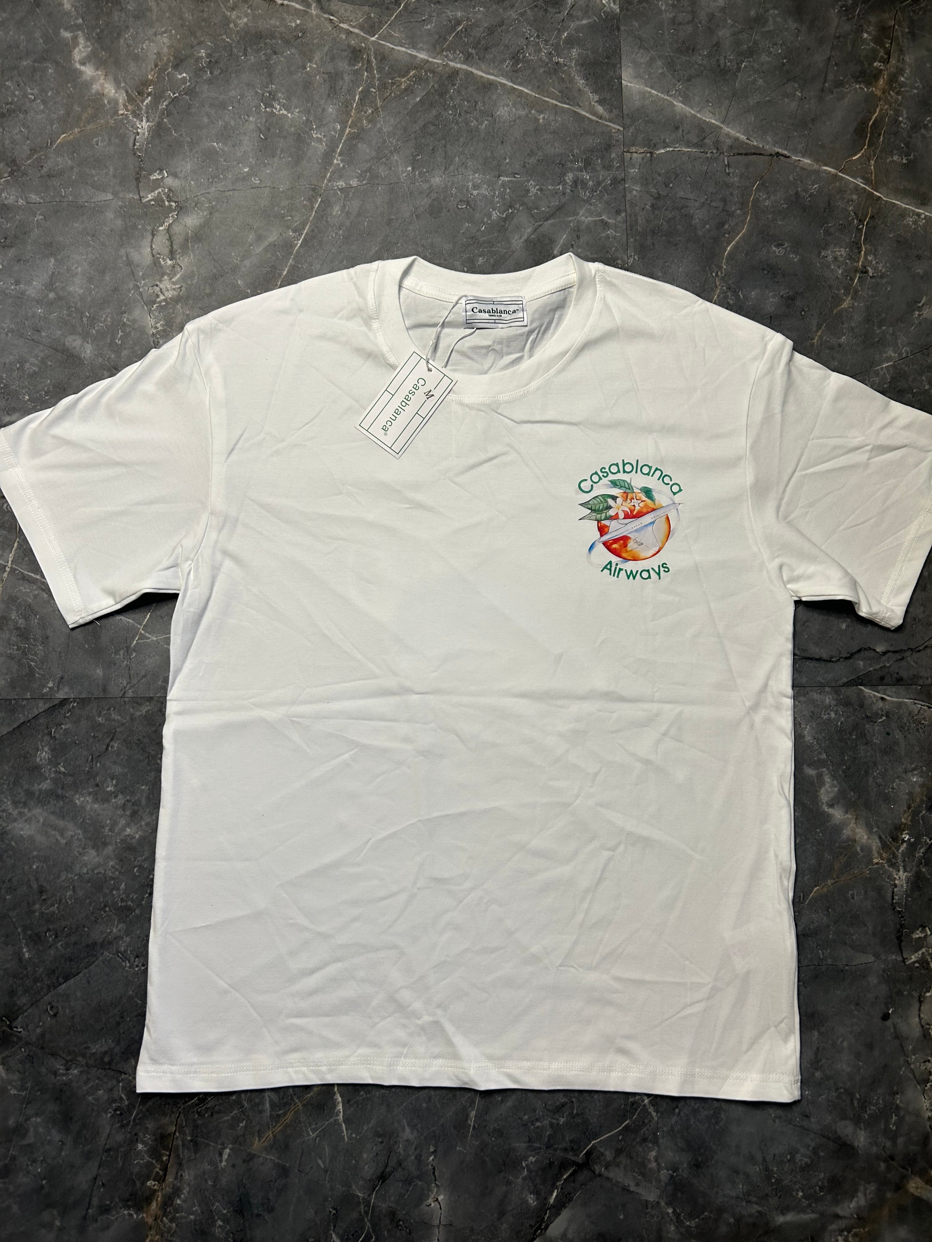 Casablanca white t-shirt