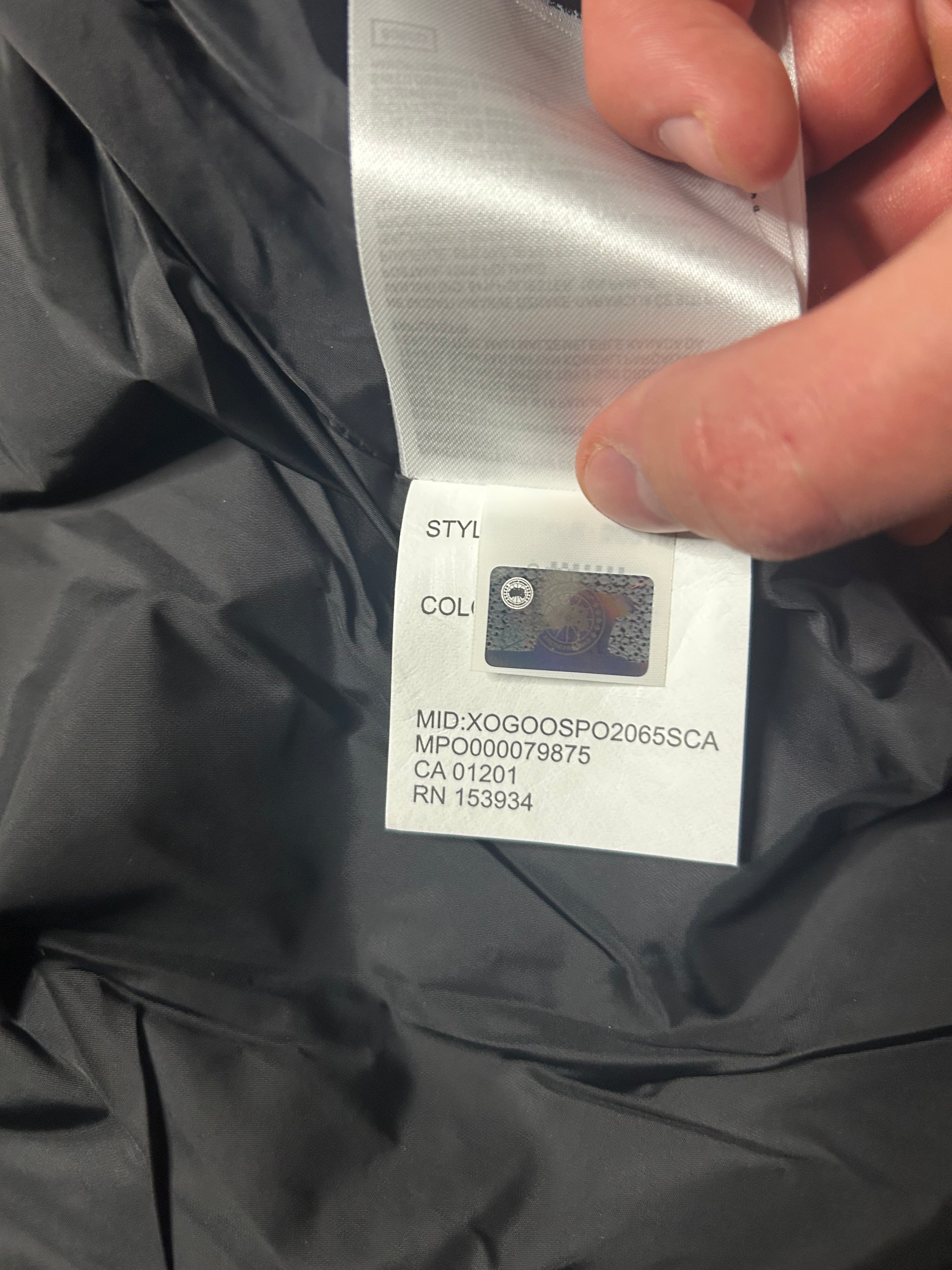 Canada goose navy gilet