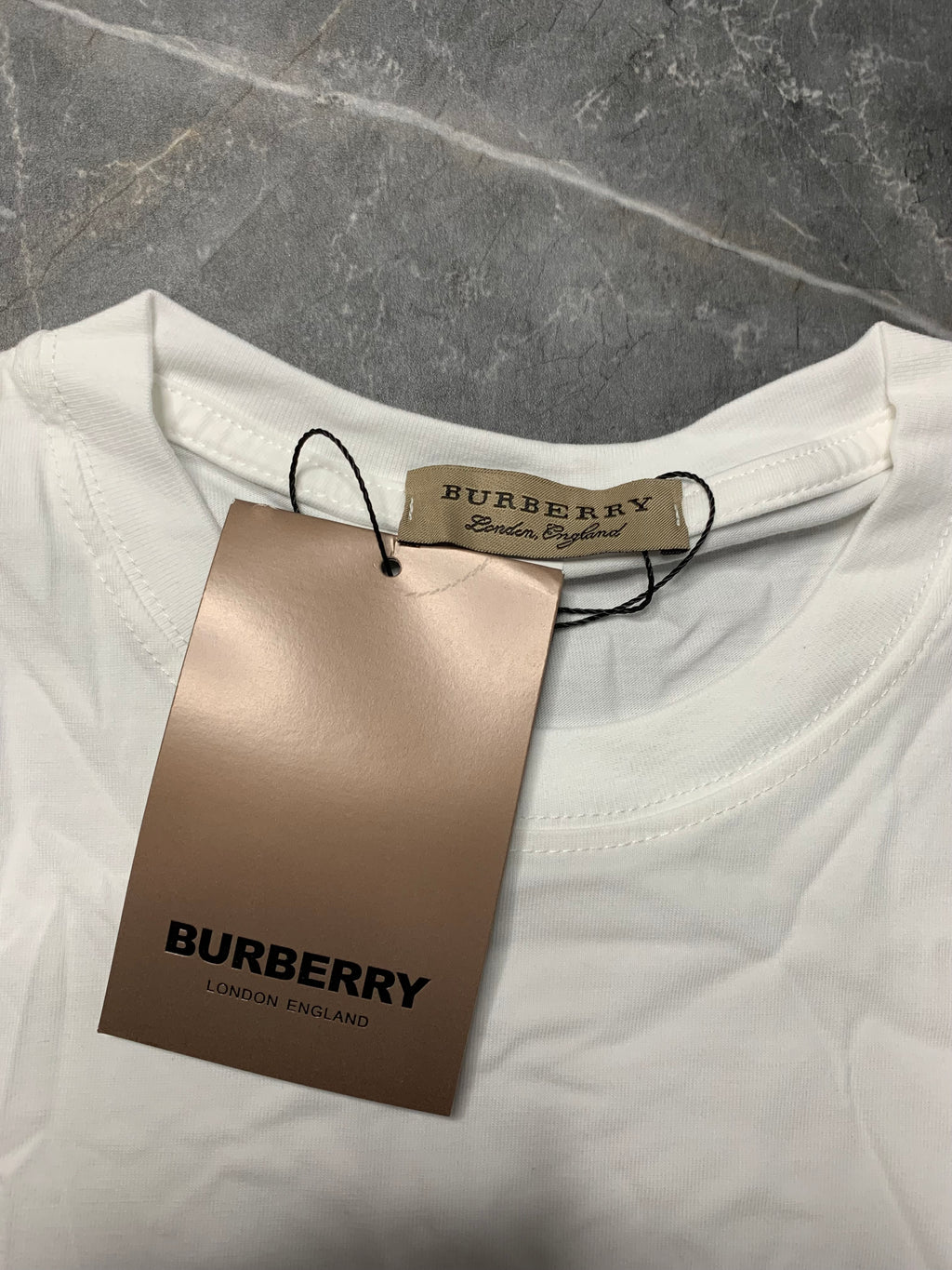 Burberry white t-shirt