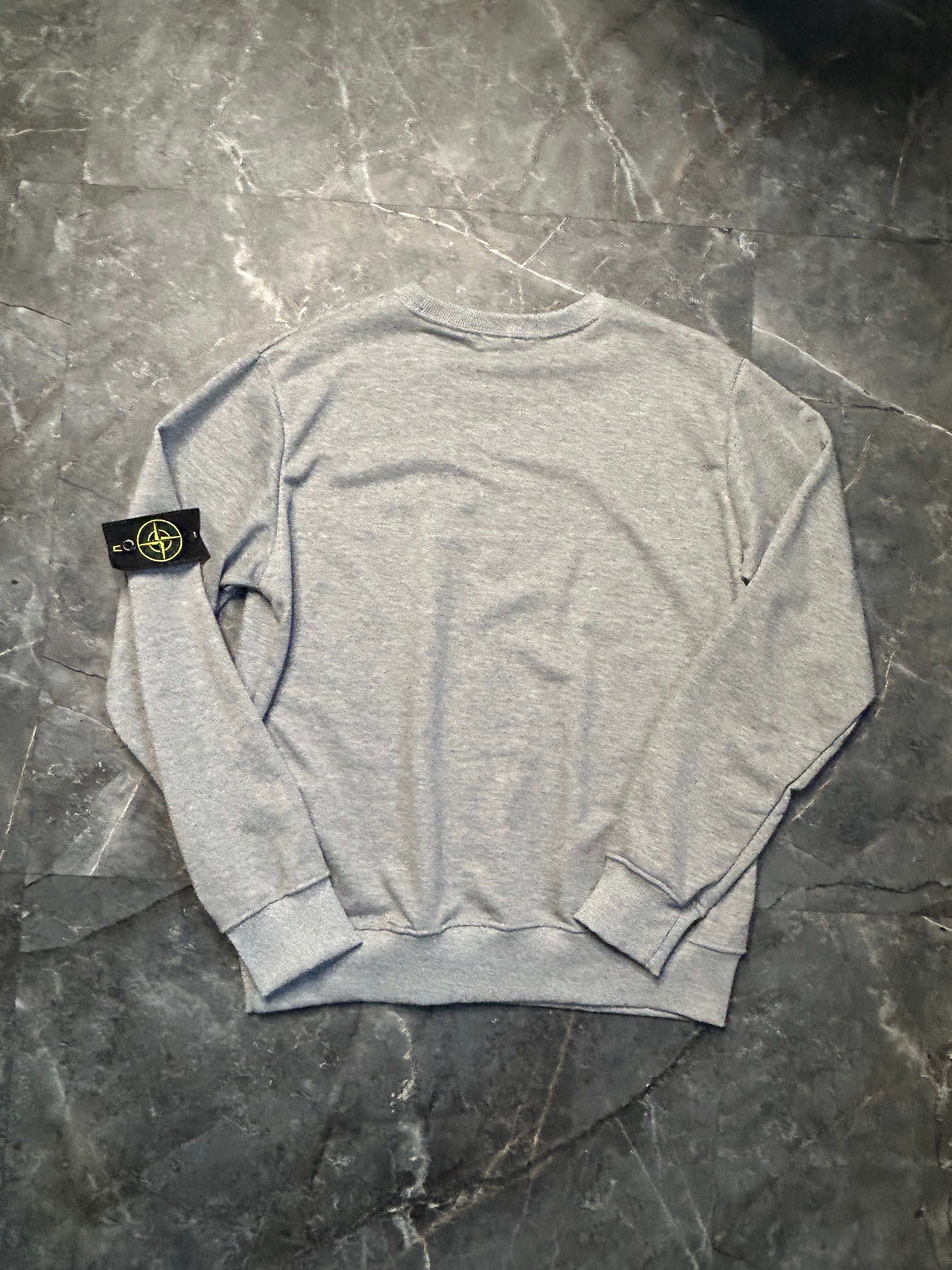 Stone island grey crewneck