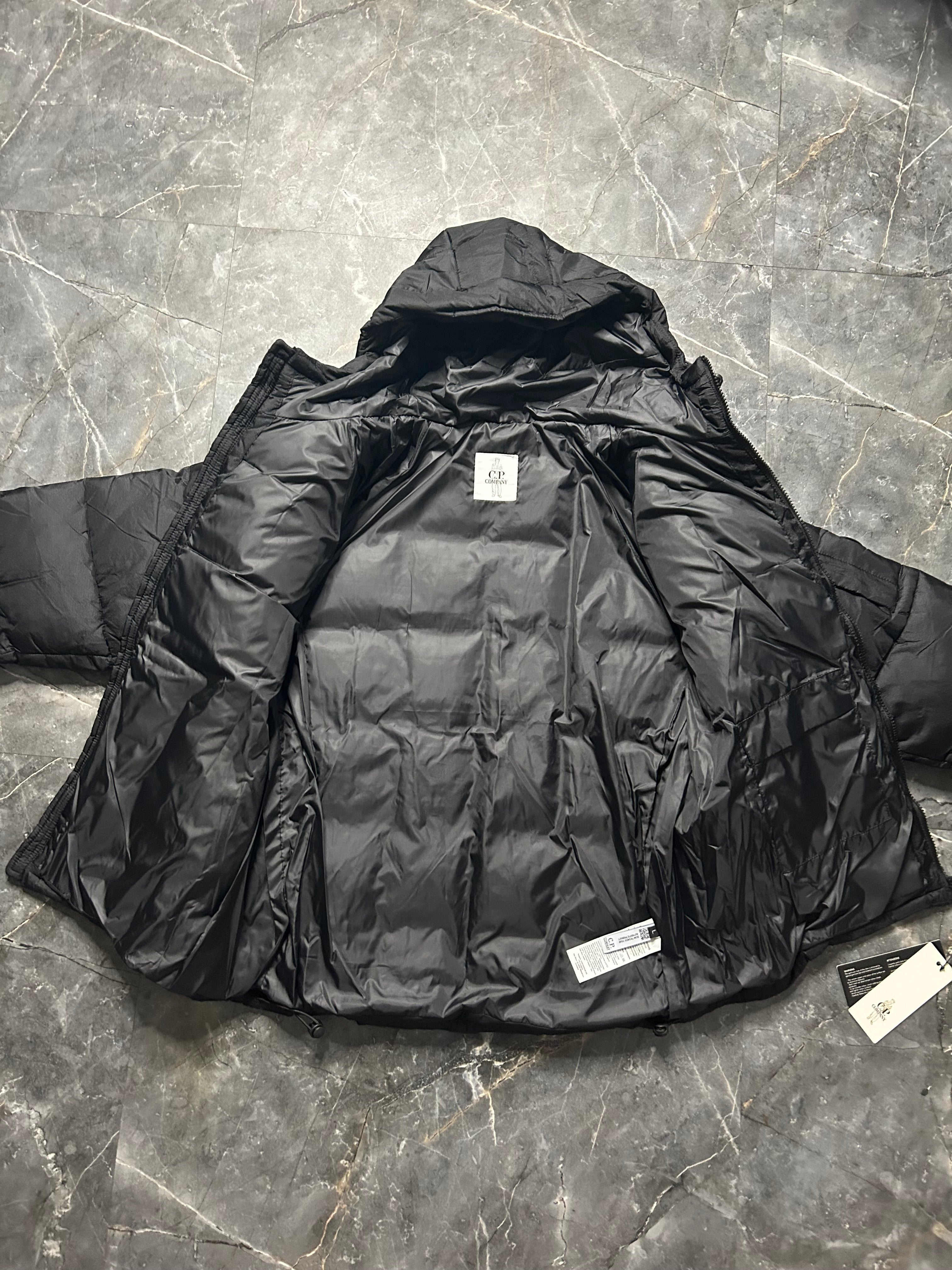 CPcompany black puffer coat