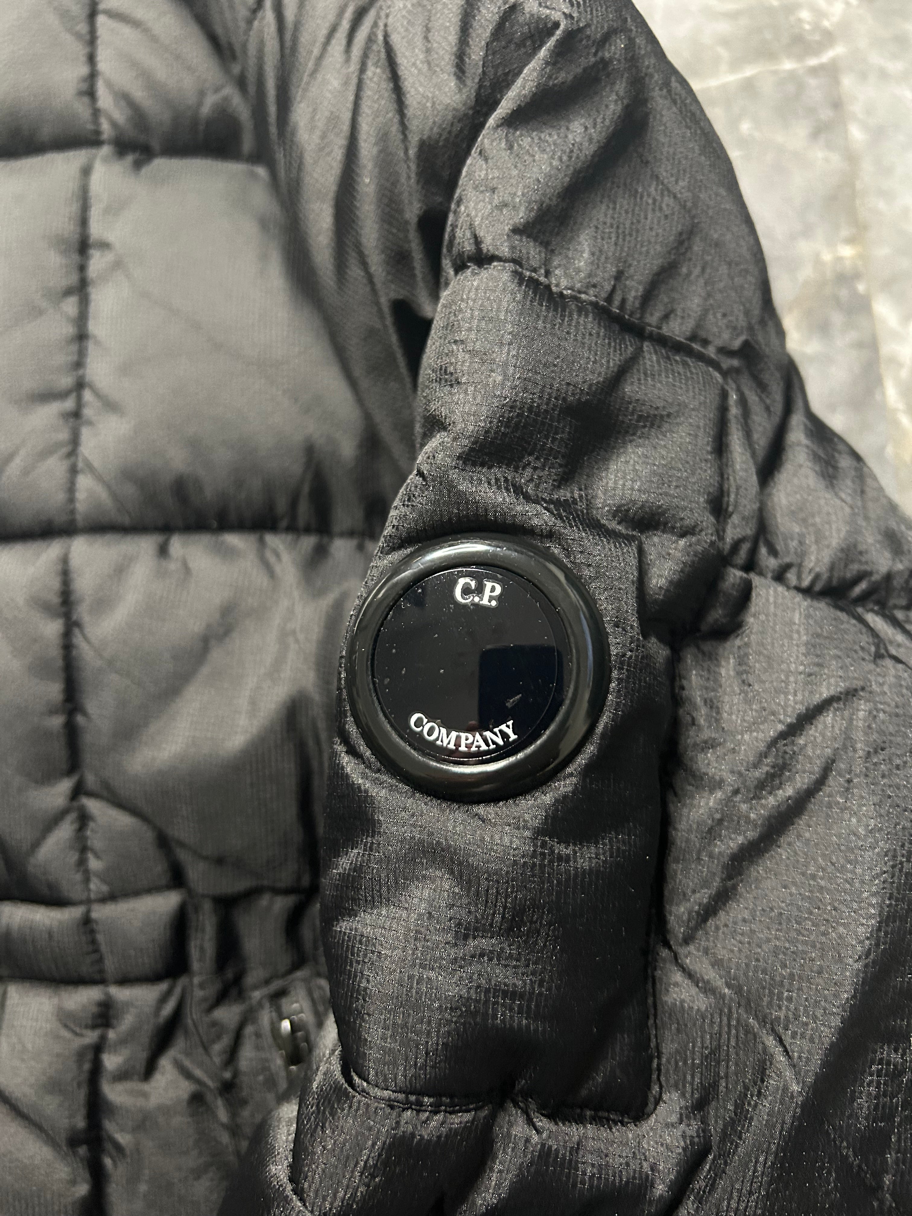 CPcompany black puffer coat