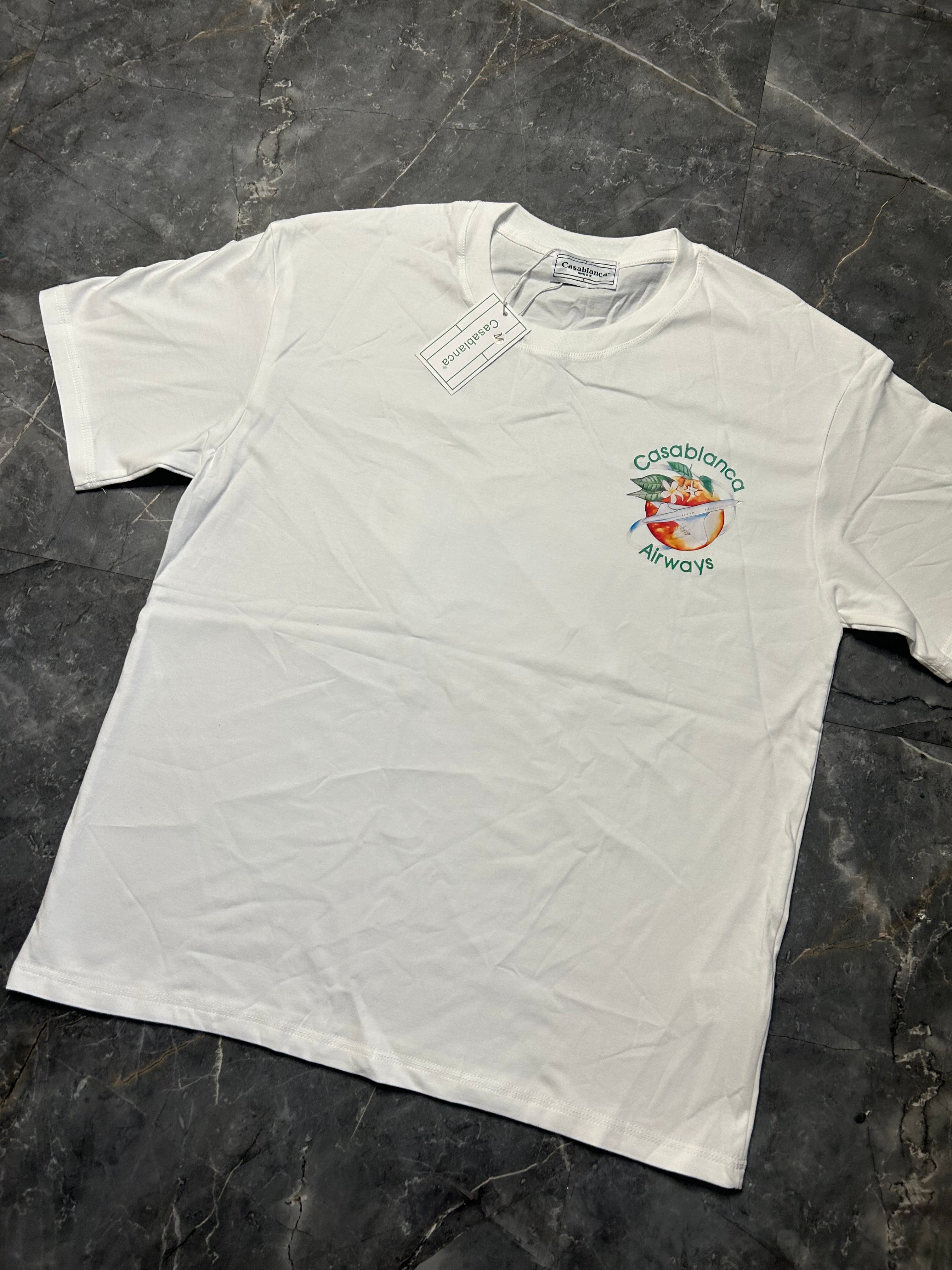Casablanca white t-shirt