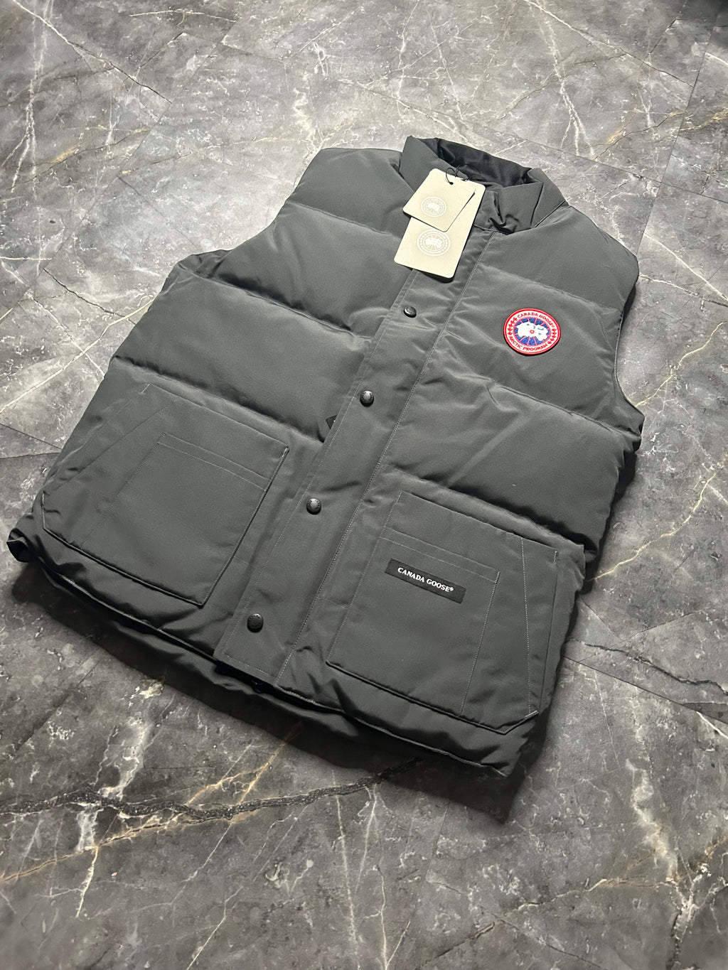 Canada goose grey gilet
