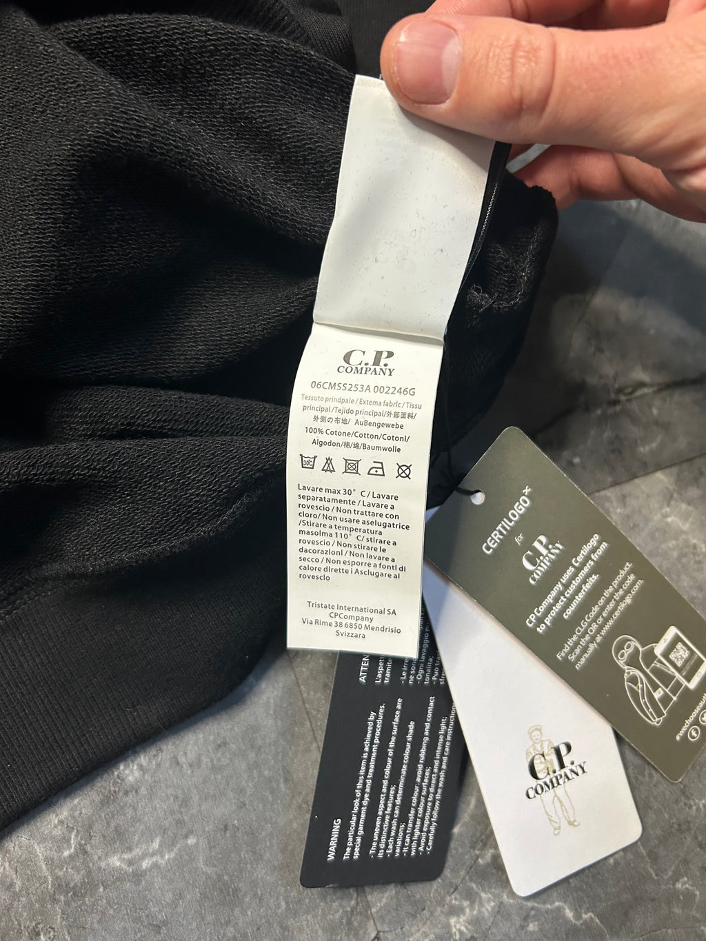 CPcompany black tracksuit