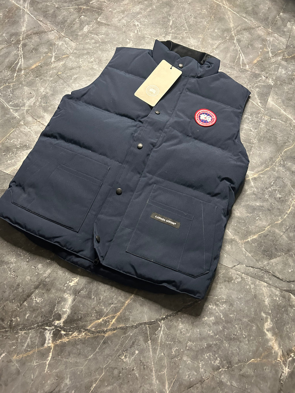 Canada goose navy gilet