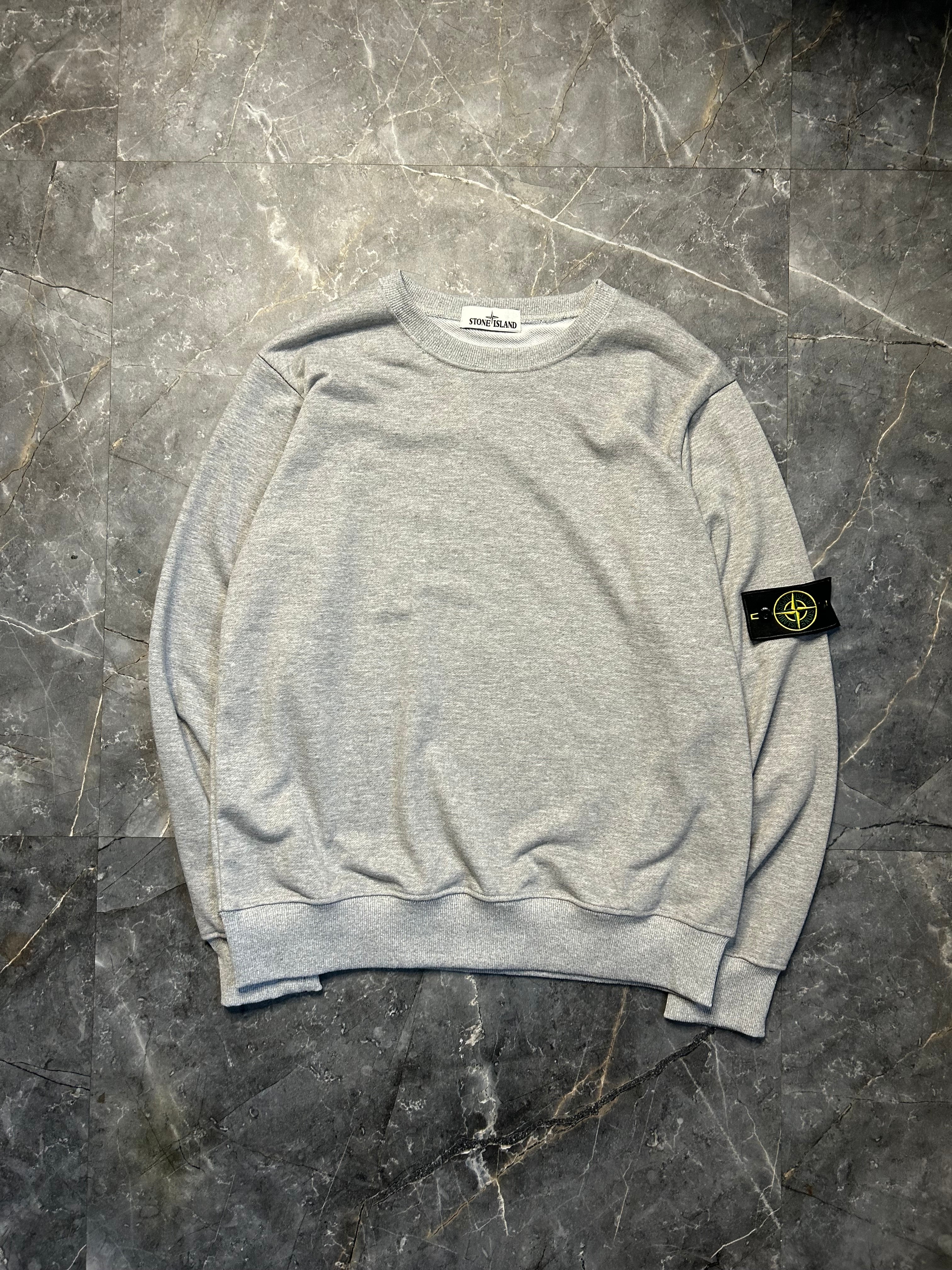 Stone island grey crewneck