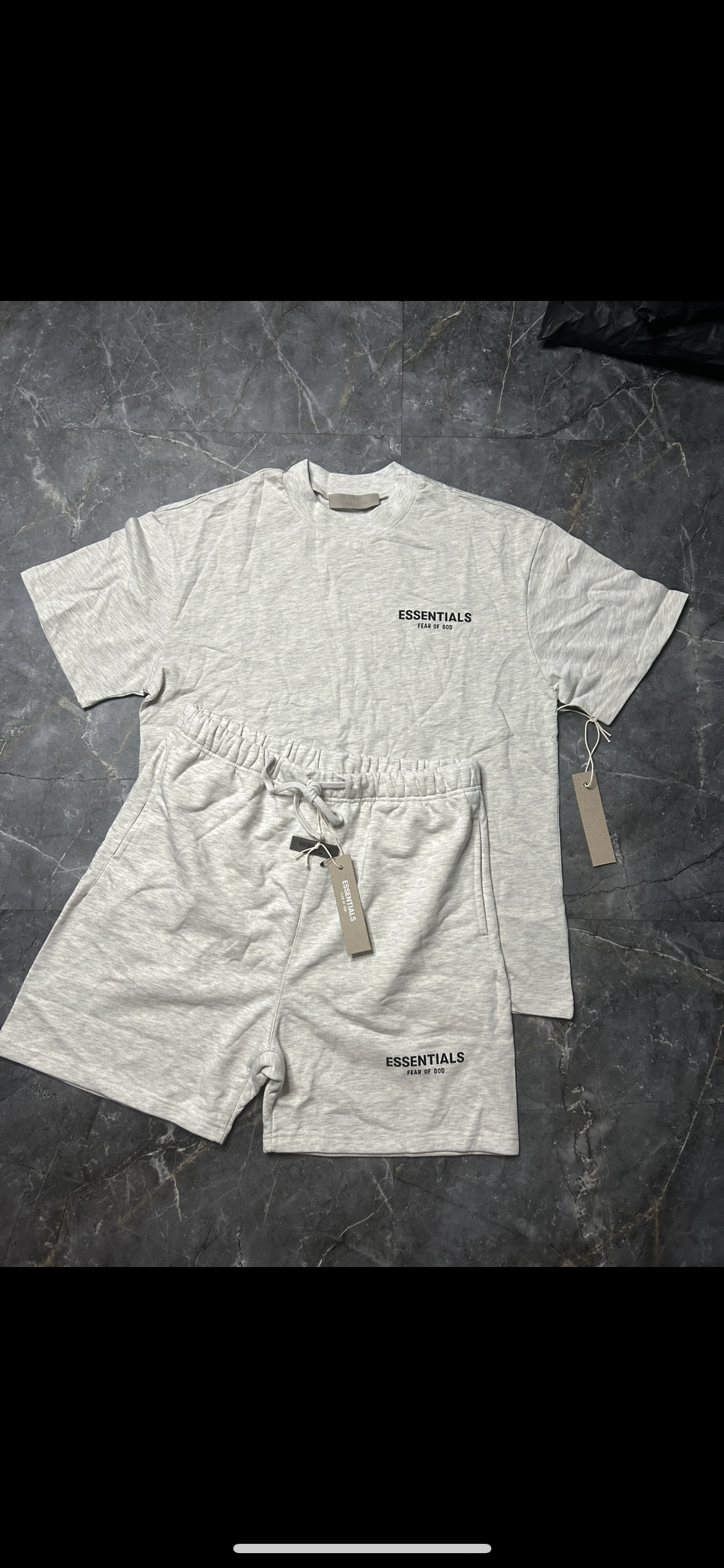 Essentials light oatmeal set