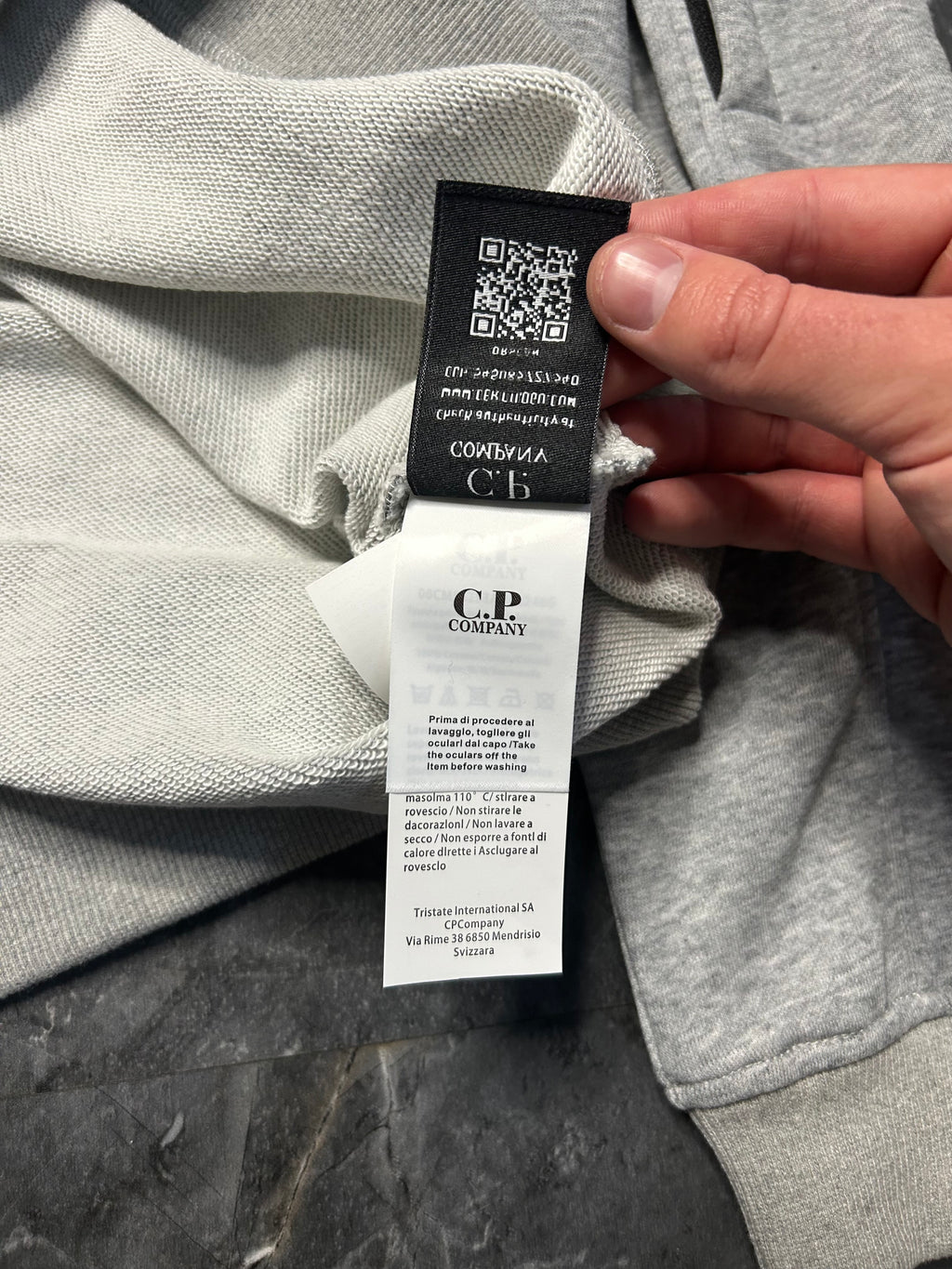 CPcompany grey tracksuit