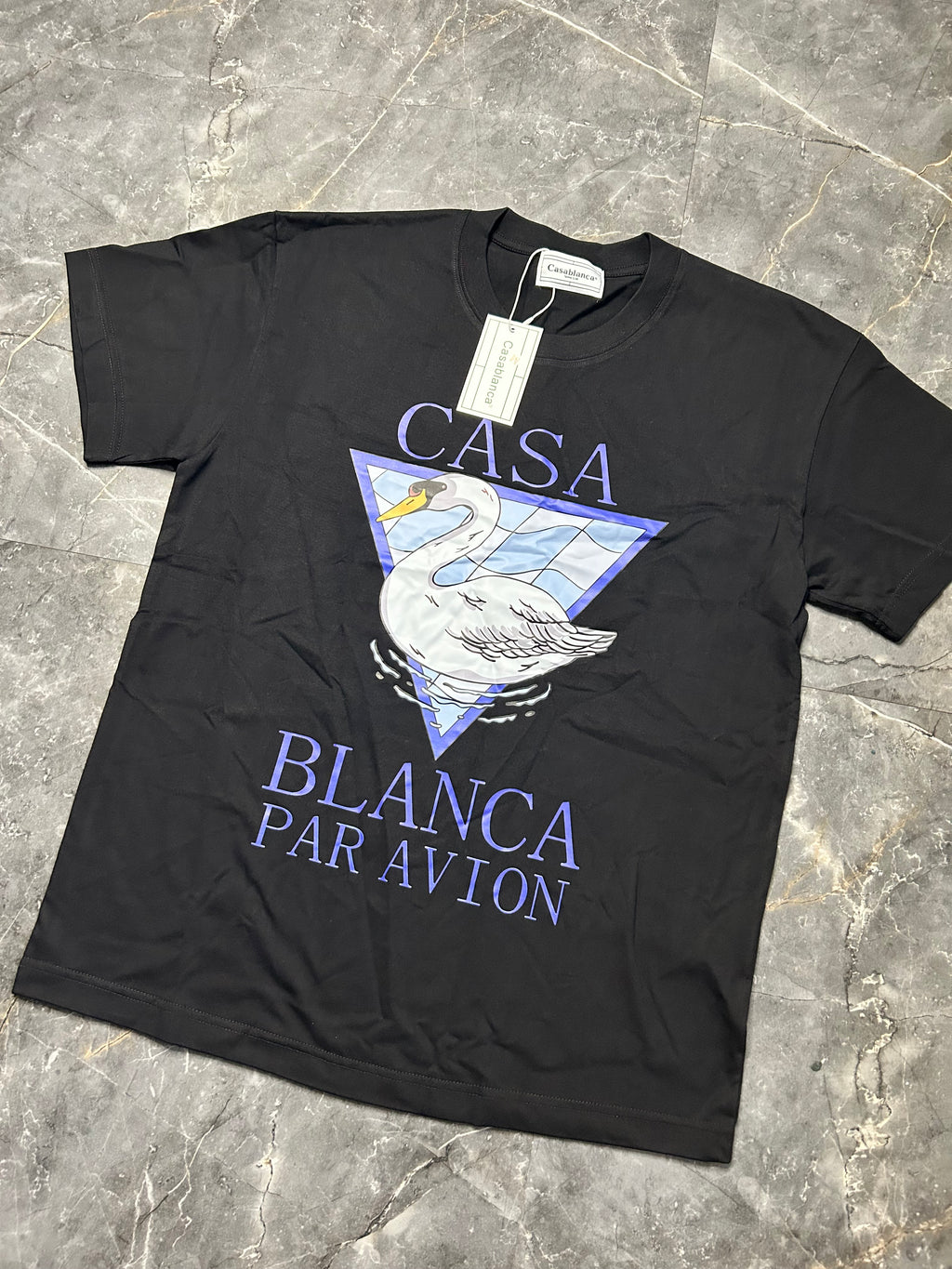 Casablanca black t-shirt
