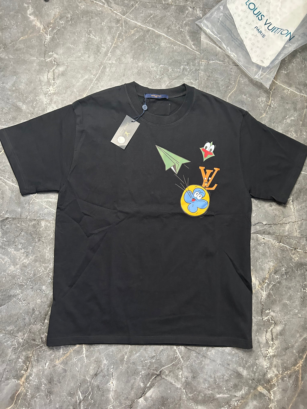 Louis V t-shirt black