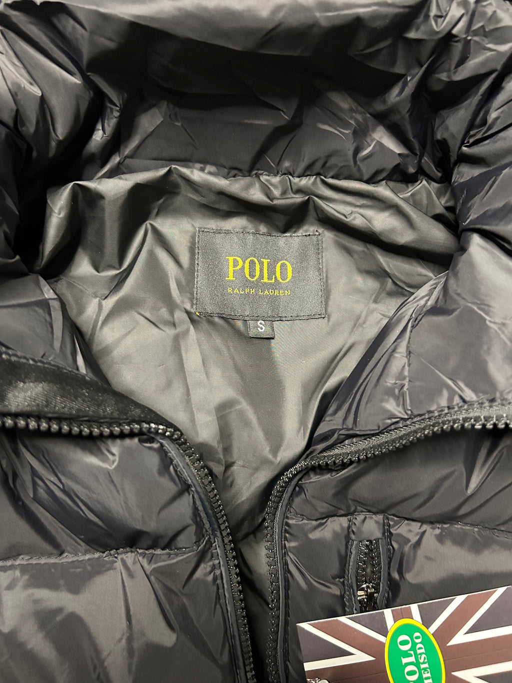 Ralph Lauren black puffer