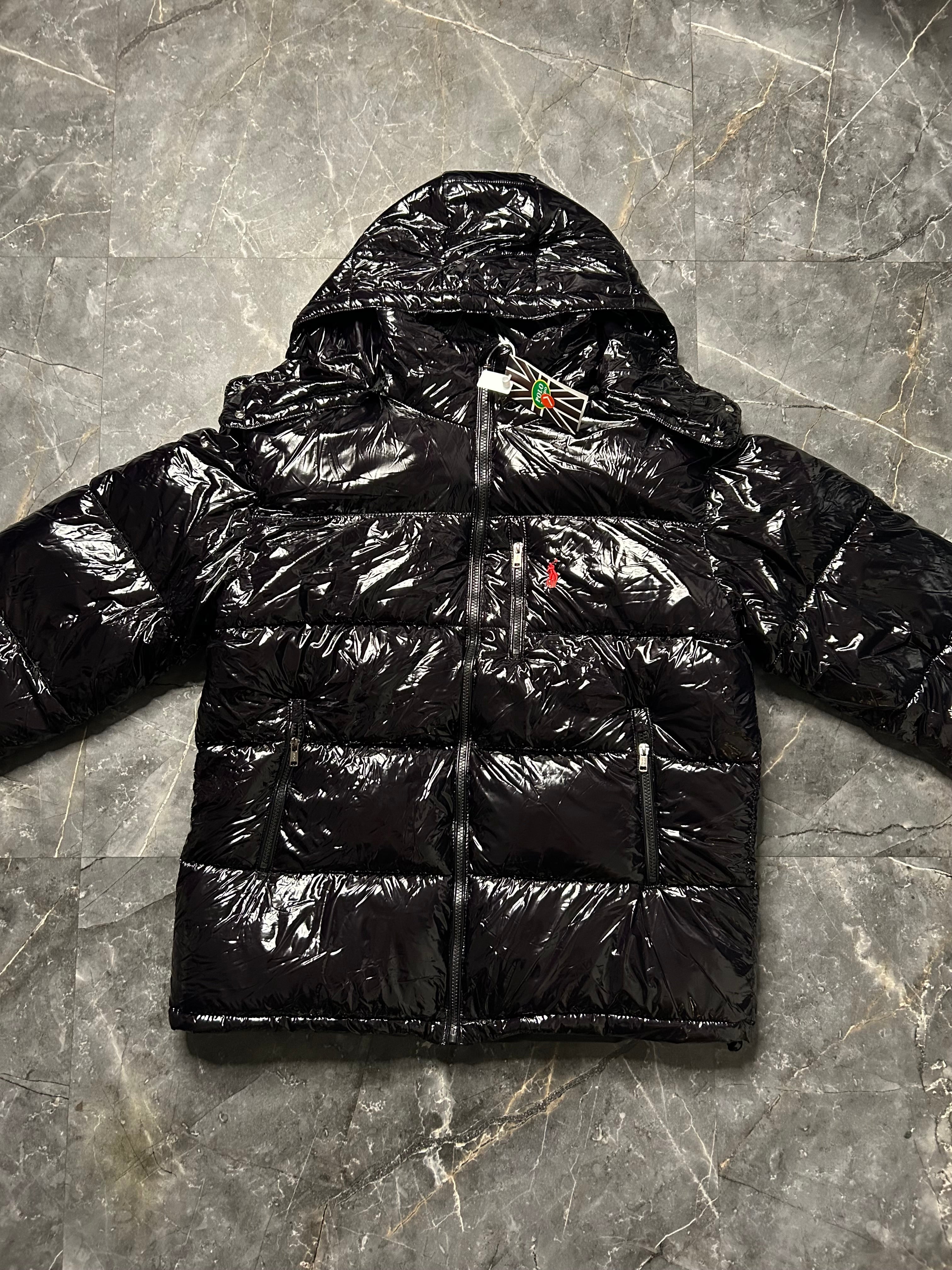 Ralph Lauren glossy puffer