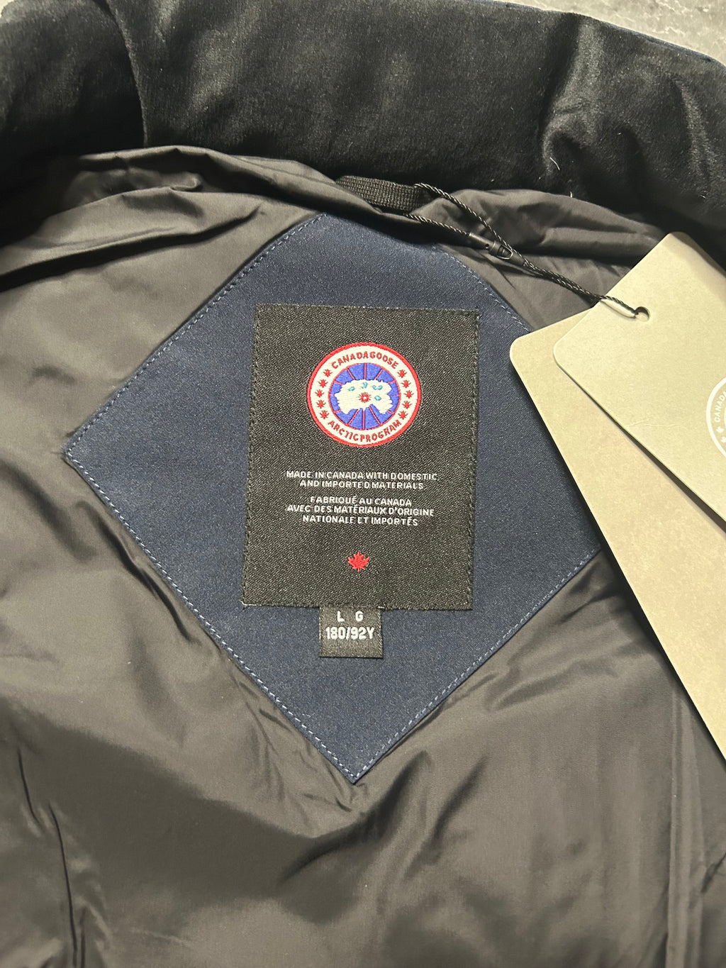 Canada goose navy gilet