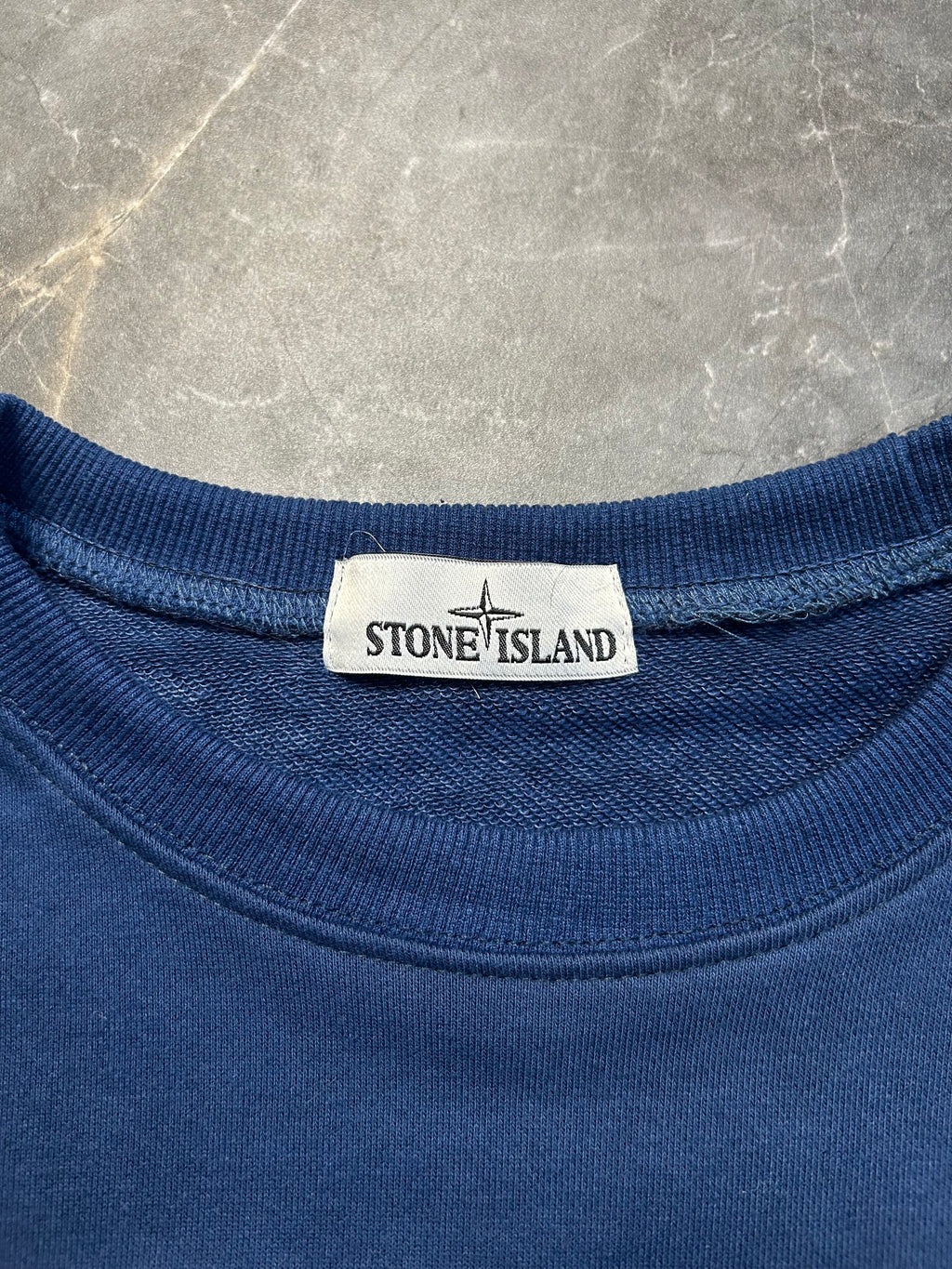 Stone island navy crewneck