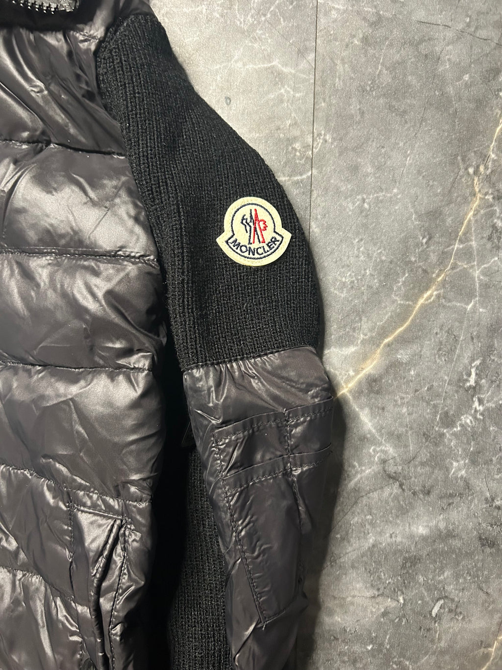 Moncler black cardigan