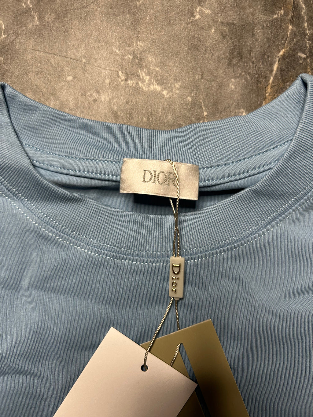 Dior light blue t-shirt