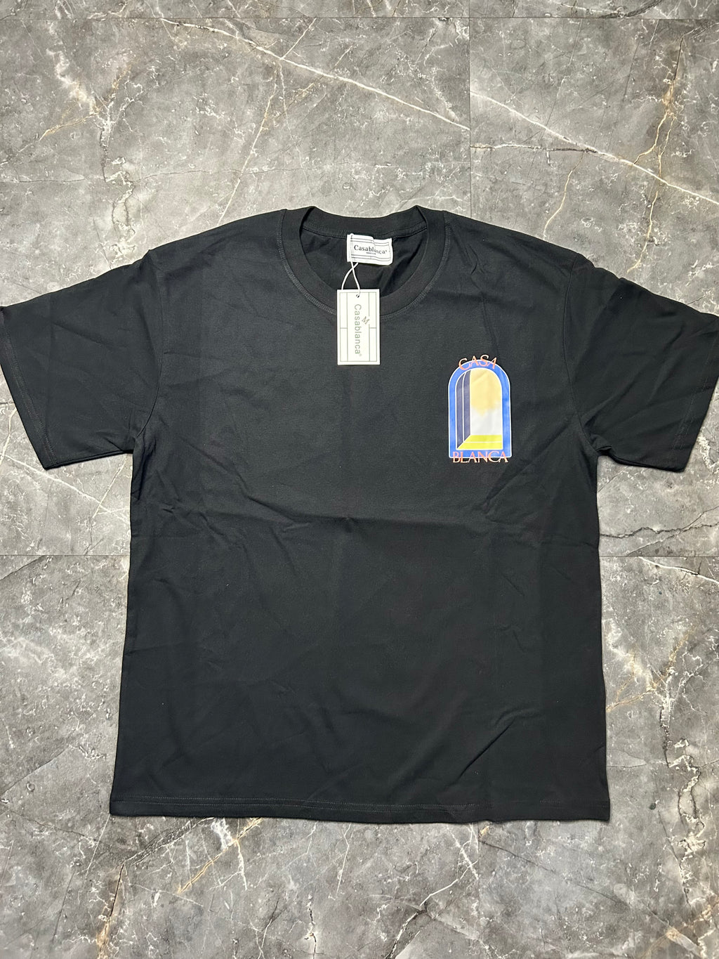 Casablanca black t-shirt