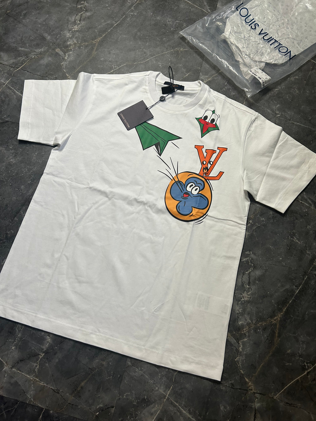 Louis V t-shirt white